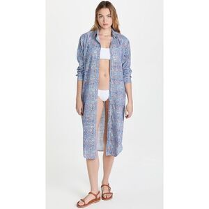 Solid & Striped The Eyelet Oxford Maxi Dress Size XL Swim Cover Up $250.00